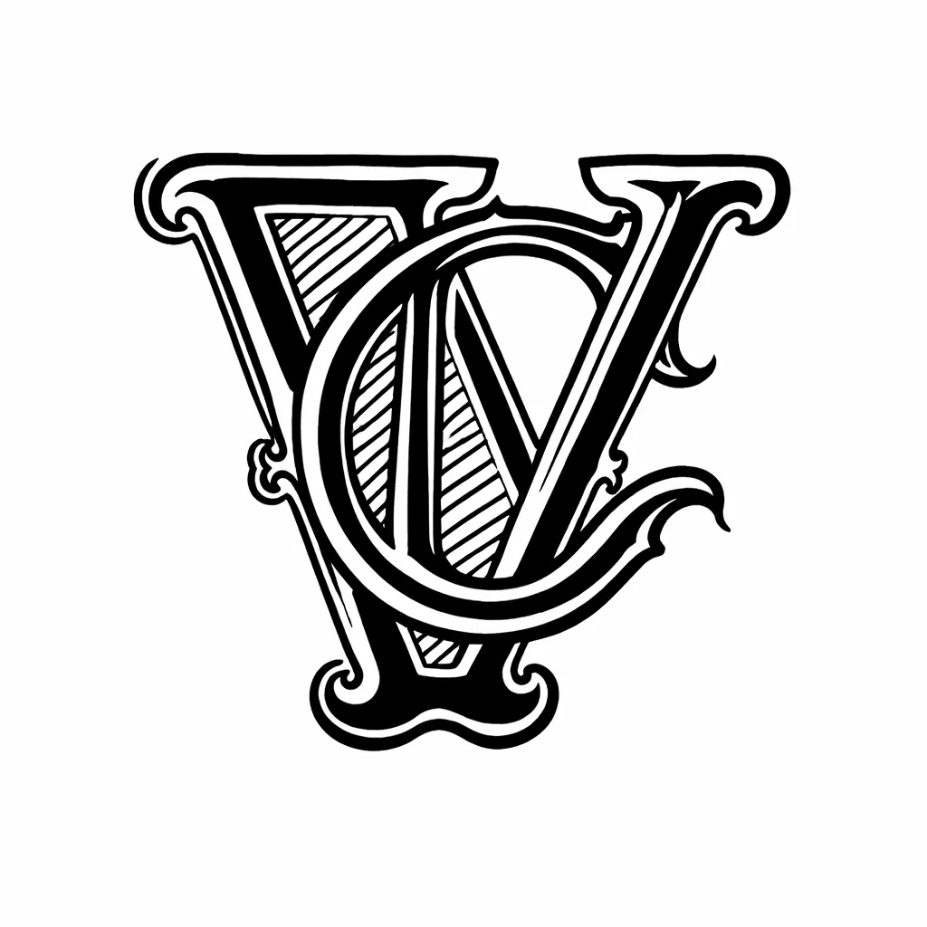 Christian V Rom monogram – logo